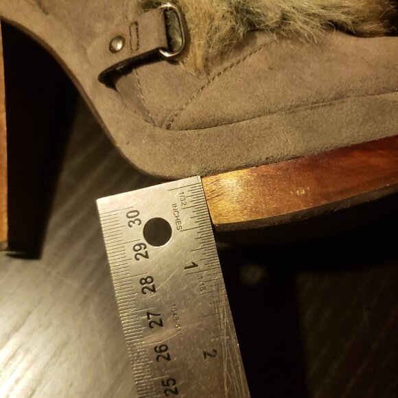 Aldo ankle boots with fur - Picture 12 of 14